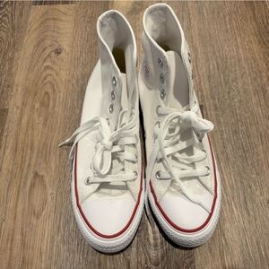 White High Top Converse